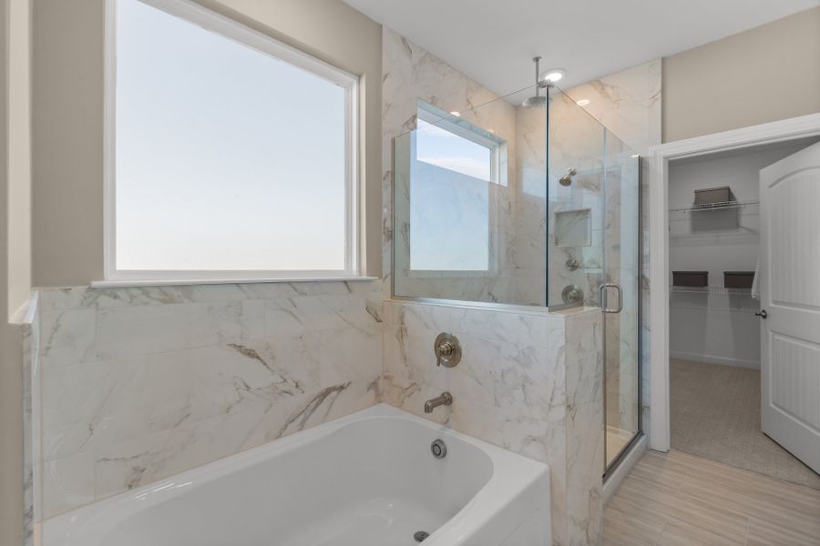 Representative furnished interior of a home built from the The Shorebreak by Chesapeake Homes in Coastal Club of the Carolinas, Calabash (Image 54).