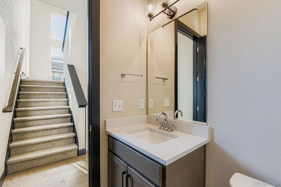 Furnished interior view inside a new home in Baseline, Broomfield (Image 14).