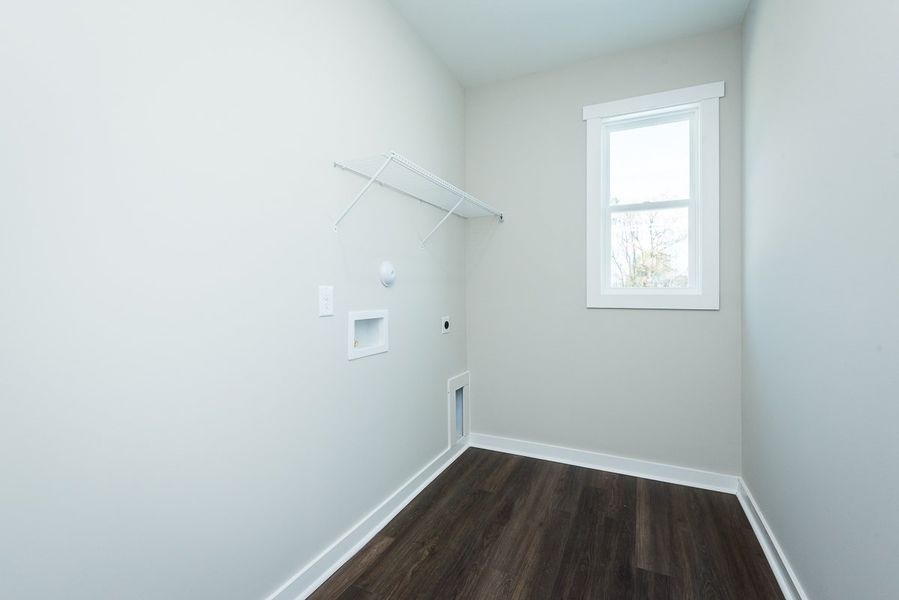 Representative unfurnished interior of a home built from the Polk by Foundation Home Builders LLC in Sandi Estates, Stantonsburg (Image 35).