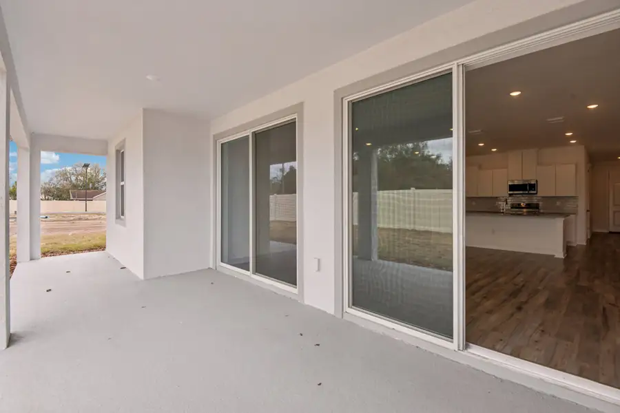 Representative exterior details of a home built from the Naples by Maronda Homes in Coastal Communities, Edgewater (Image 3).