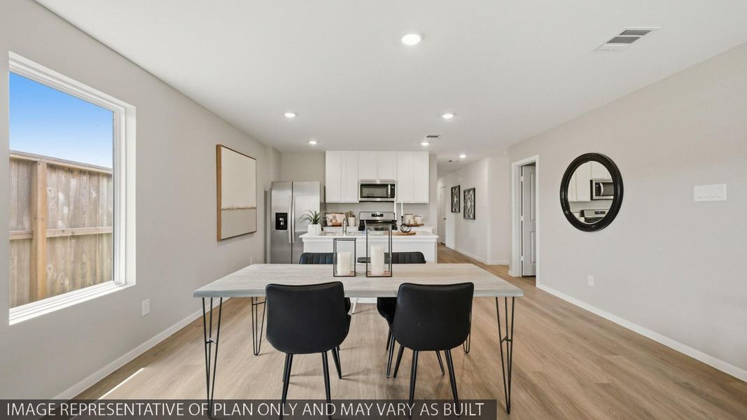 Furnished interior view inside a new home in Mill Creek, Magnolia (Image 17).