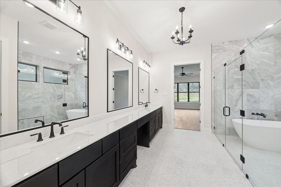 Furnished interior view inside a new home in , Huntsville (Image 13).