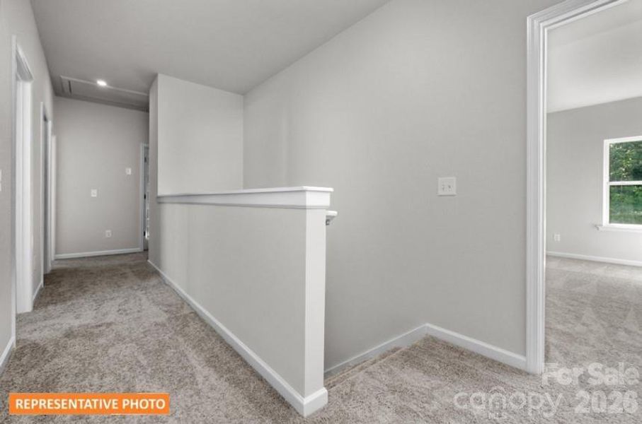 Spacious, unfurnished interior of a new home in Catawba Trace, Catawba (Image 19).