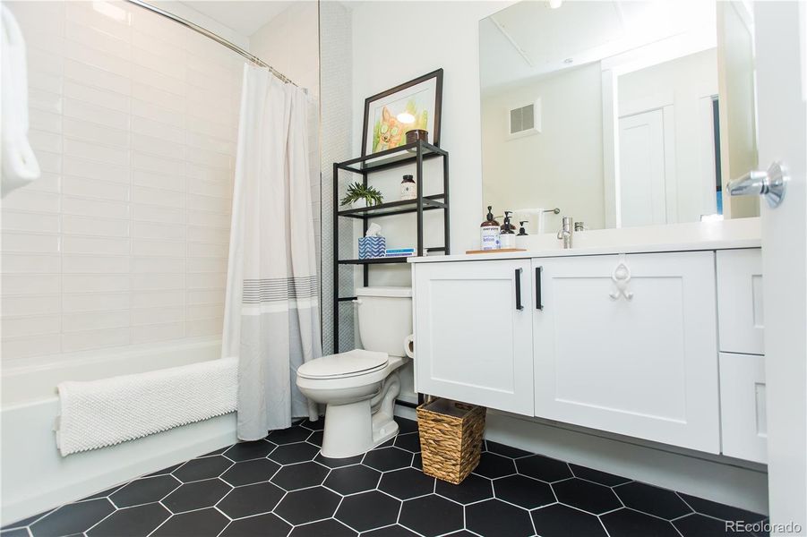 Furnished interior view inside a new home in , Denver (Image 9).