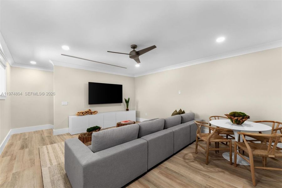 Furnished interior view inside a new home in , Tavernier (Image 12).