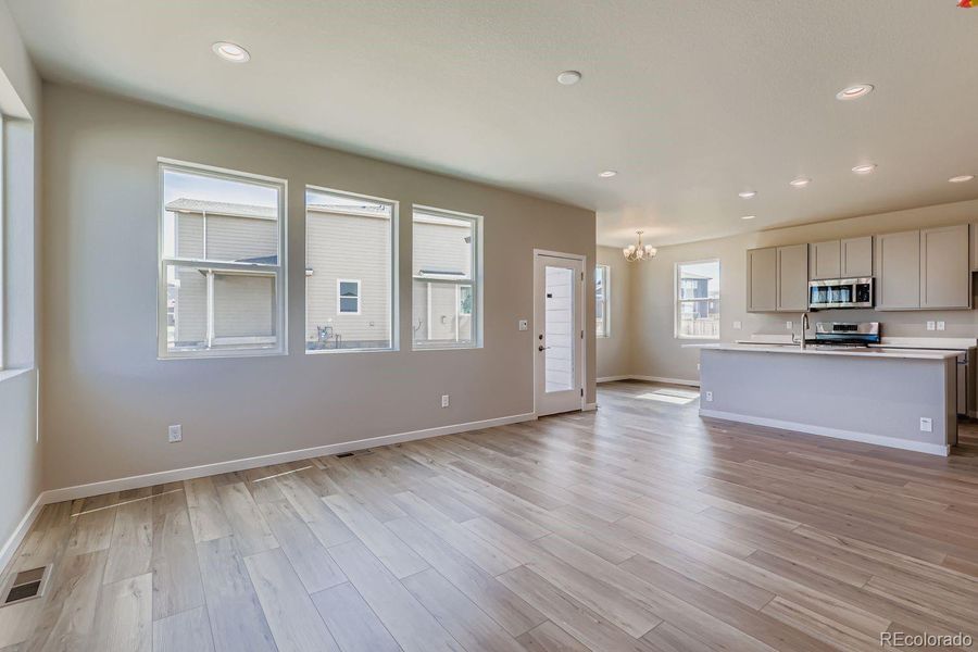 Spacious, unfurnished interior of a new home in Buffalo Highlands – Commerce City, Commerce City (Image 13). Spacious, unfurnished interior of a new home in Buffalo Highlands – Commerce City, Commerce City (Image 13).