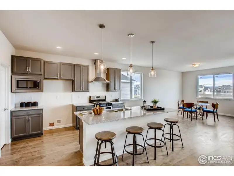Furnished interior view inside a new home in Farmstead, Berthoud (Image 4).