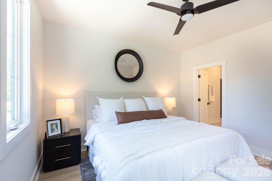 Furnished interior view inside a new home in , Charlotte (Image 12).