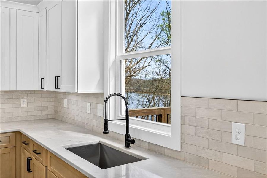Close-up of interior finishes inside a home in , Gainesville (Image 14).