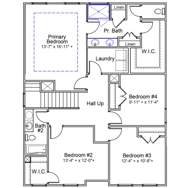 2D floor plan layout of this home in Jordan Grove, Conway, SC (Image 3). 2D floor plan layout of this home in Jordan Grove, Conway, SC (Image 3).