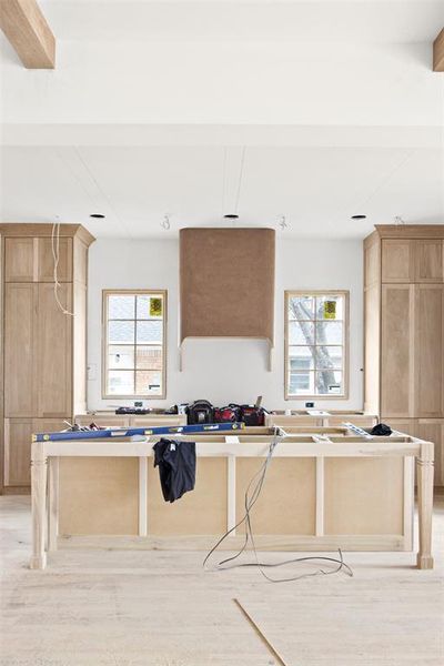 Furnished interior view inside a new home in , Dallas (Image 11).