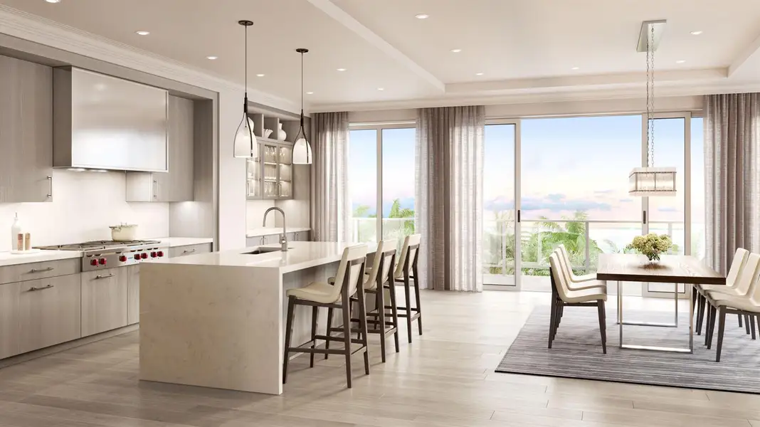 Caretta Kitchen Rendering