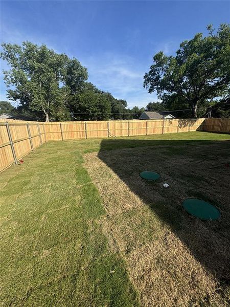 Current backyard picture Current backyard picture