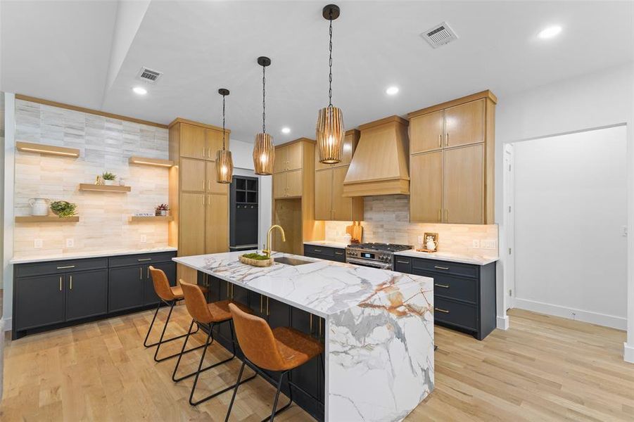 Furnished interior view inside a new home in , Weatherford (Image 12).
