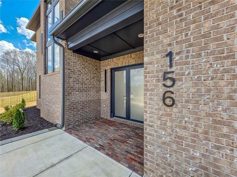 Exterior details and patio area of a home in , Auburn (Image 3).