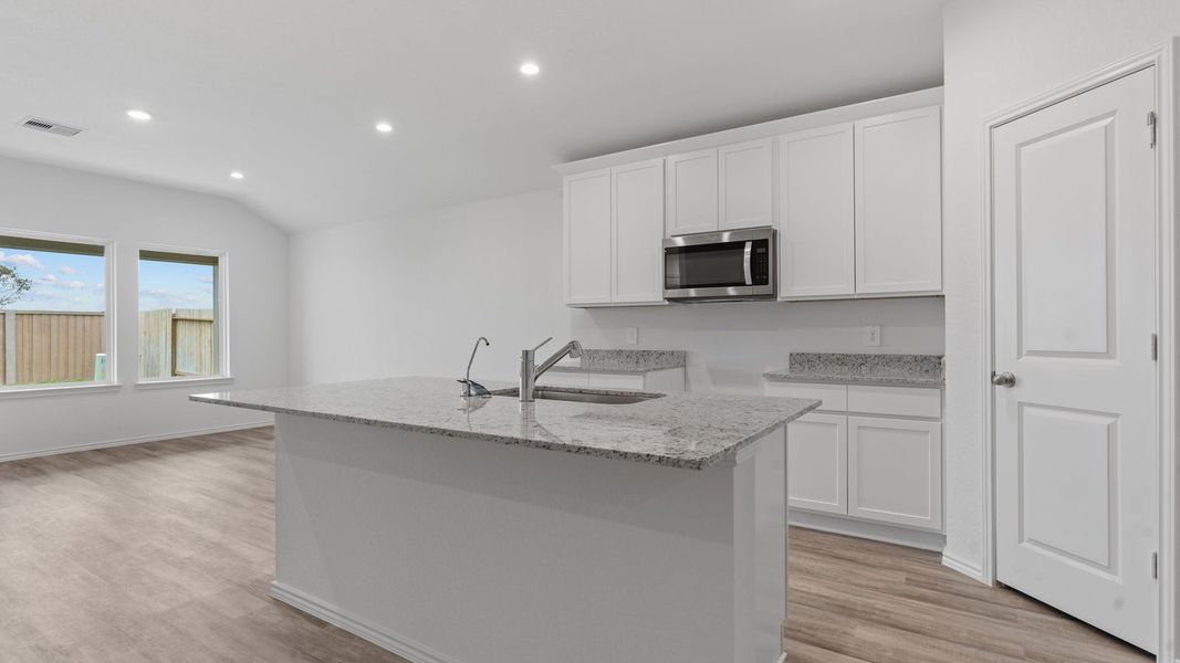 Furnished interior view inside a new home in Emberly, Beasley (Image 5).