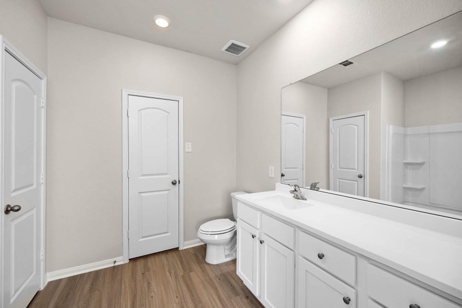 Primary bathroom continued.