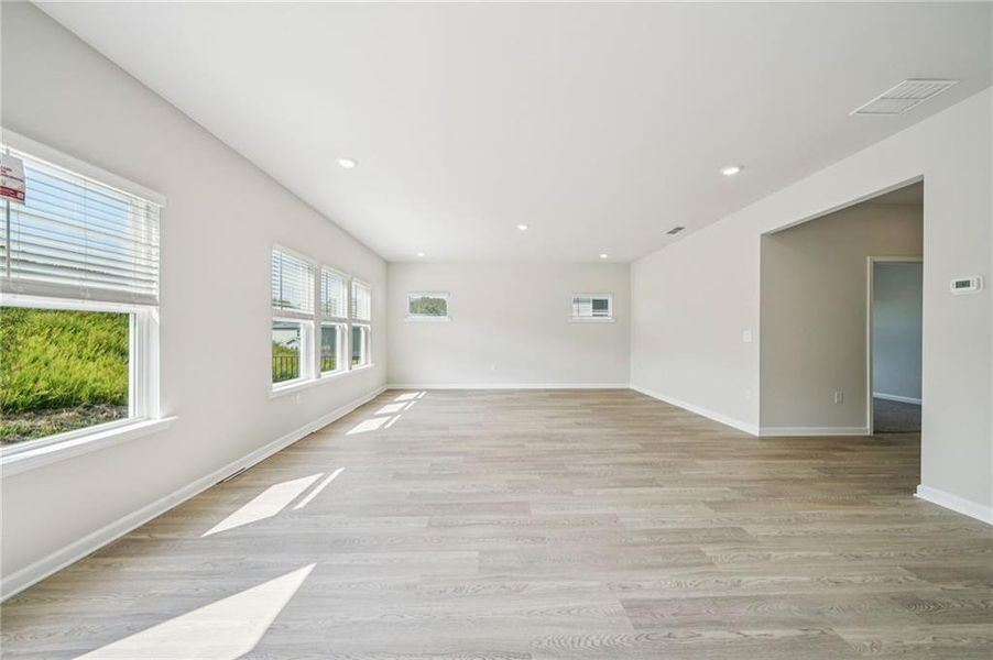 Spacious, unfurnished interior of a new home in Preserve at Mountain Creek, Pendergrass (Image 34).
