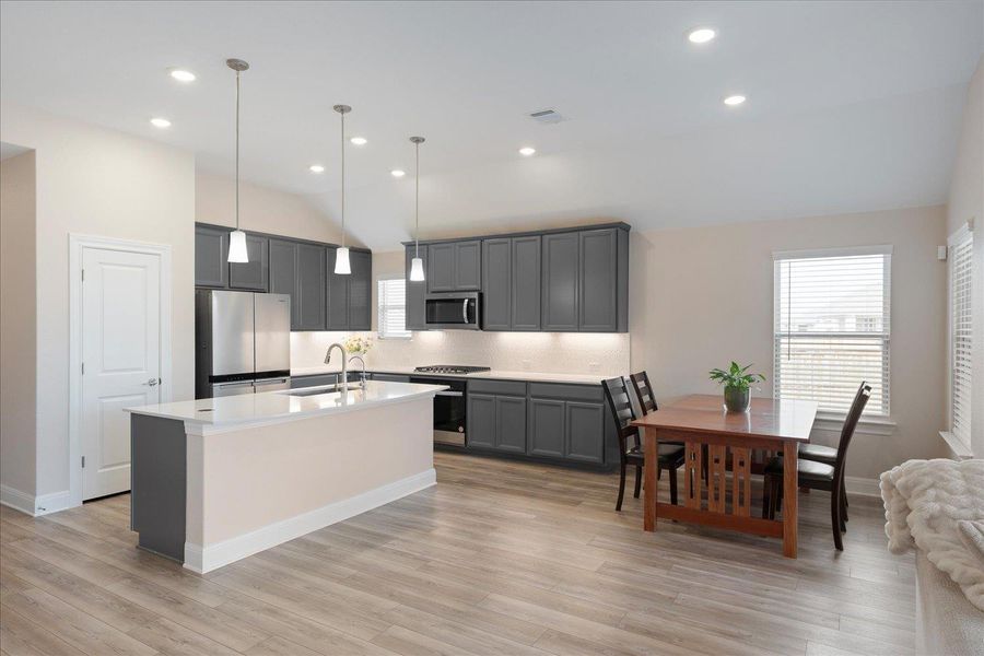 View from living room.