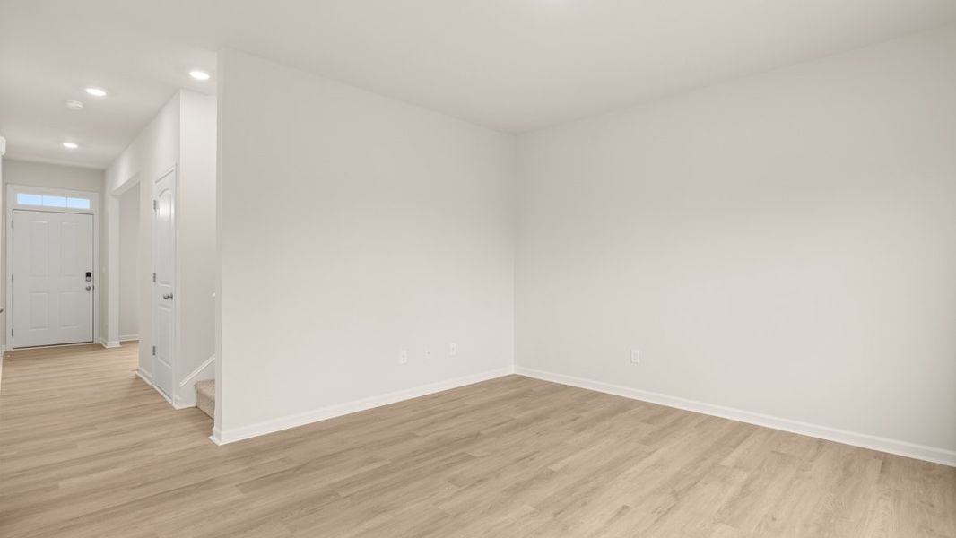 Representative unfurnished interior of a home built from the Belhaven by D.R. Horton in Pointe Park, Union City (Image 19). Representative unfurnished interior of a home built from the Belhaven by D.R. Horton in Pointe Park, Union City (Image 19).
