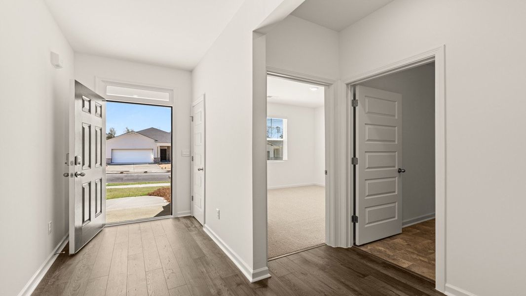 Spacious, unfurnished interior of a new home in The Preserve at Agricultural Village, Perry (Image 28).