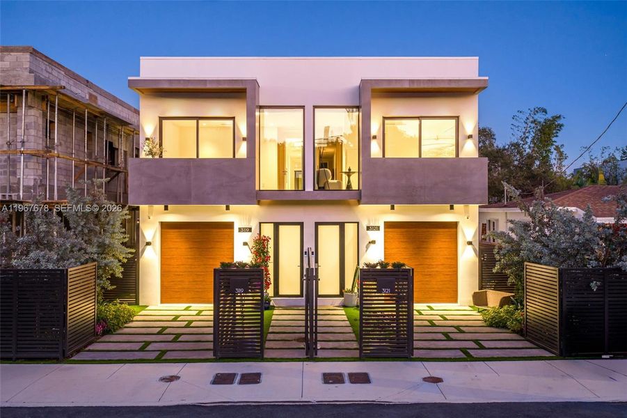 Front exterior of a new home in , Miami, FL, highlighting curb appeal (Image 32).