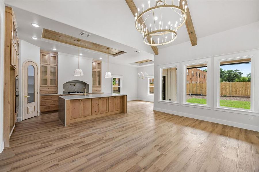 Furnished interior view inside a new home in , Fort Worth (Image 11).