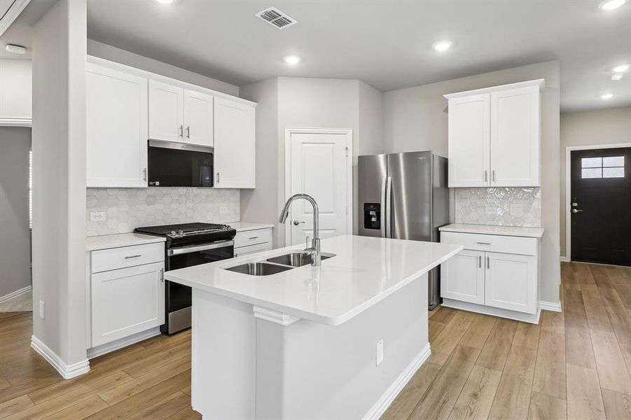 Furnished interior view inside a new home in Southridge - Spring Series, Princeton (Image 8).