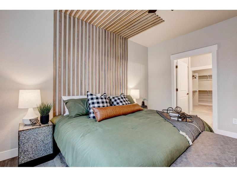 Furnished interior view inside a new home in , Loveland (Image 13).