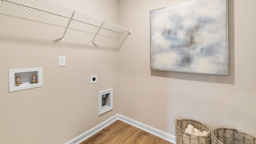 Furnished interior view inside a new home in Camp Creek Village, Atlanta (Image 24).
