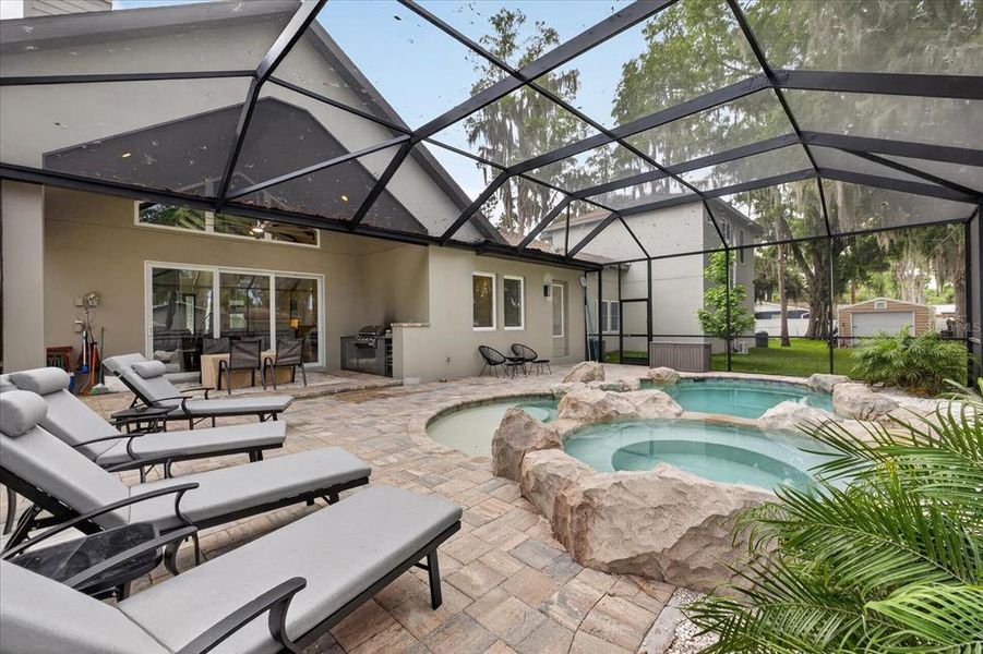 Exterior details and patio area of a home in , Lutz (Image 26). Exterior details and patio area of a home in , Lutz (Image 26).