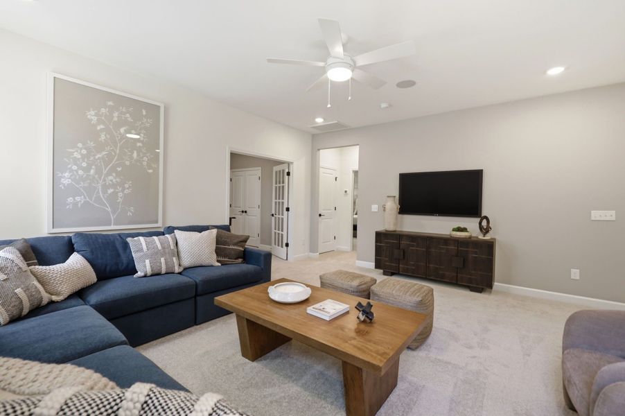 Representative furnished interior of a home built from the The Aspen by Davidson Homes LLC in Ashland, Holly Springs (Image 27).