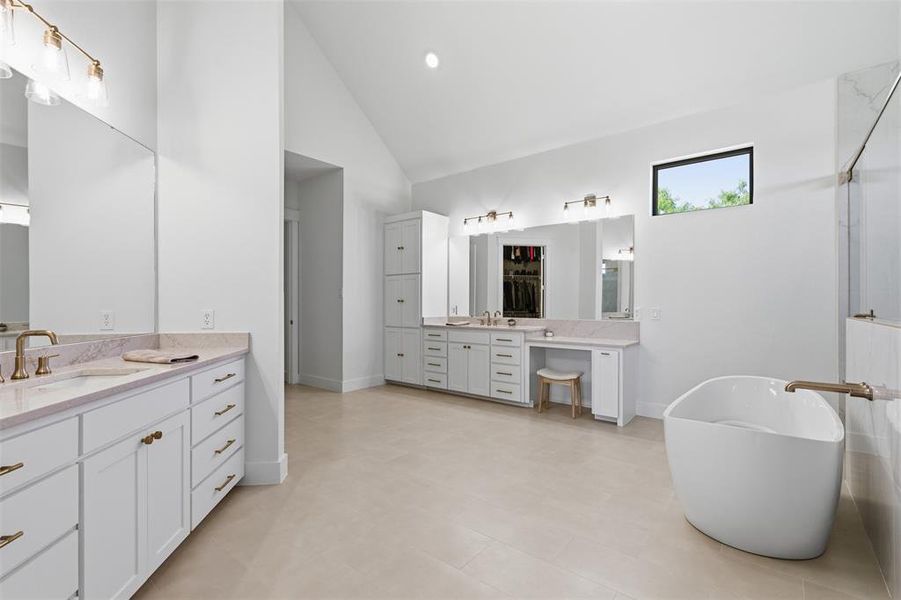 Furnished interior view inside a new home in , Valley View (Image 16).