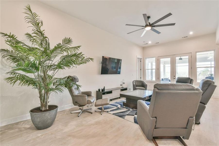 Furnished interior view inside a new home in , Hoschton (Image 14).