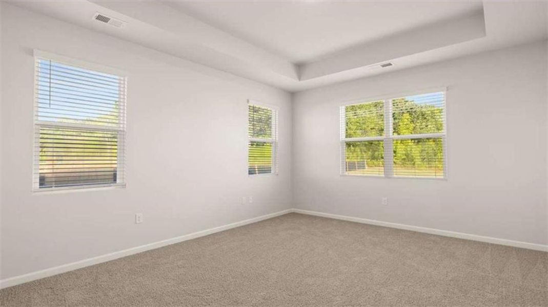 Spacious, unfurnished interior of a new home in Preserve at Dove Creek, Statham (Image 24).