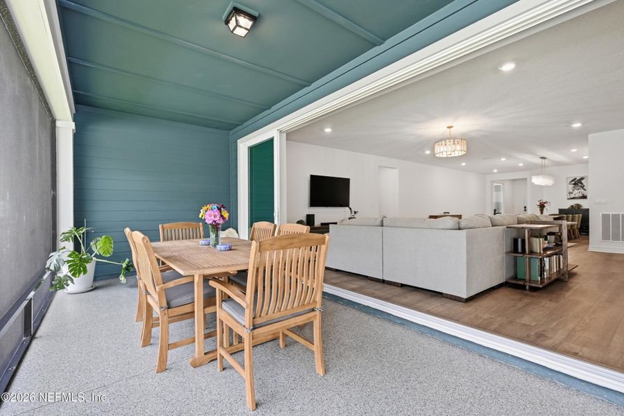 Furnished interior view inside a new home in , Jacksonville (Image 11).