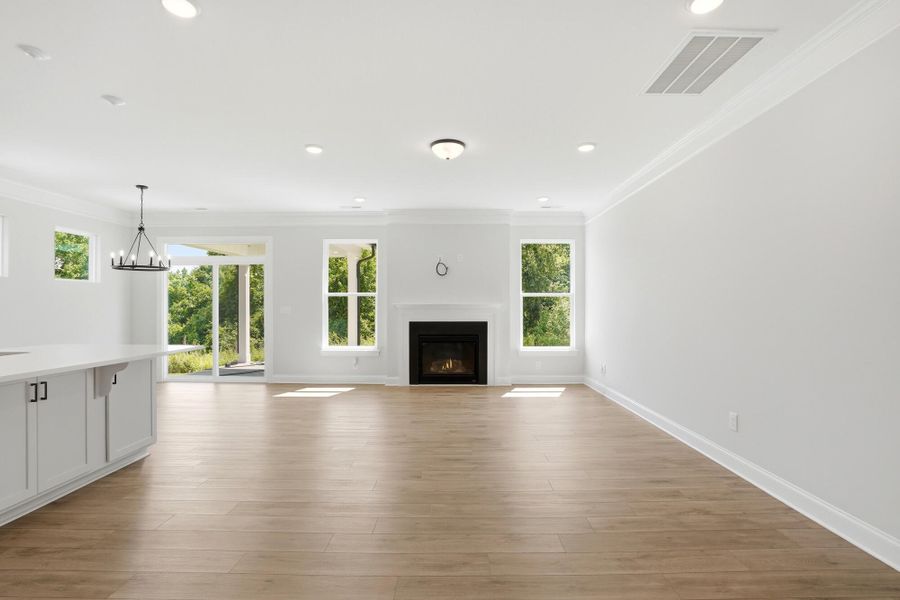 Spacious, unfurnished interior of a new home in Ashton Park, Monroe (Image 11).