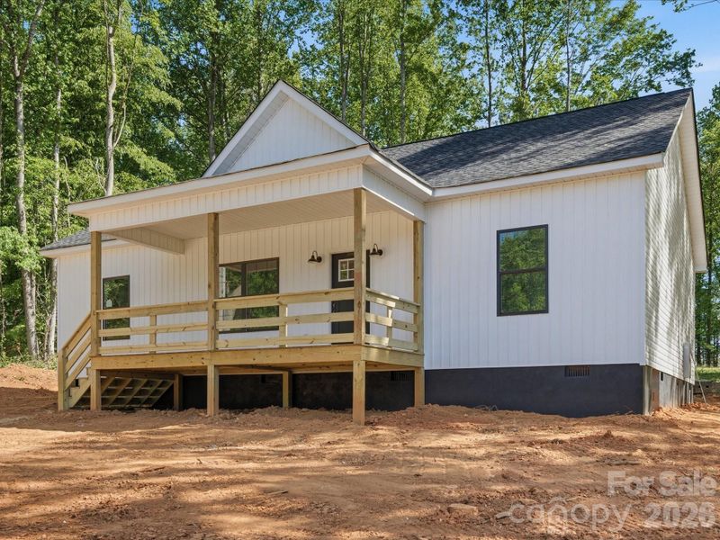 Exterior details and patio area of a home in , Clover (Image 15).