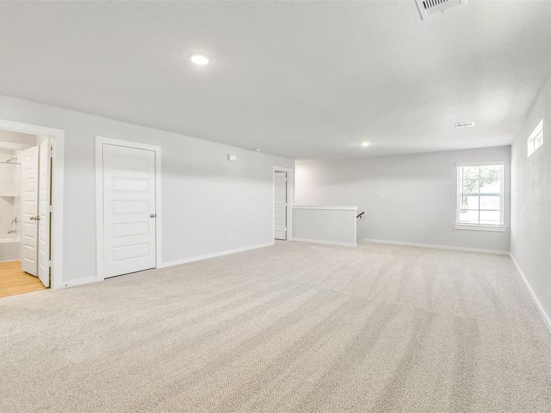 Spacious, unfurnished interior of a new home in Liberty Estates, Cleveland (Image 33). Spacious, unfurnished interior of a new home in Liberty Estates, Cleveland (Image 33).