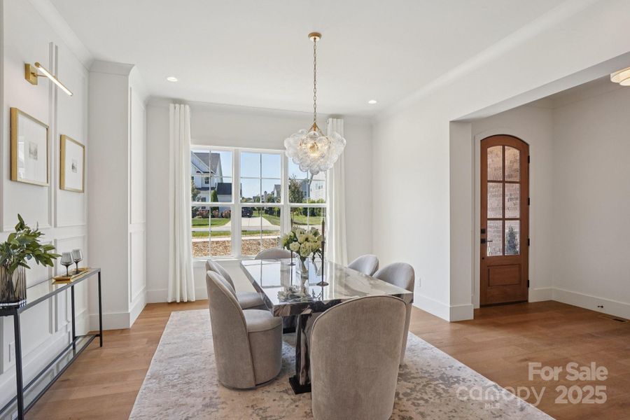 Furnished interior view inside a new home in , Huntersville (Image 15).