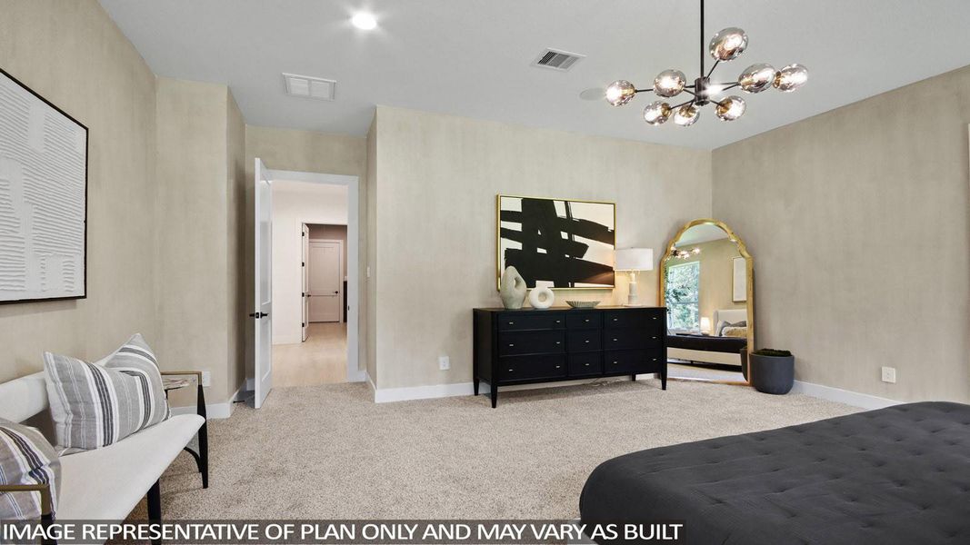 Furnished interior view inside a new home in Butlers Bend Estates, Pinehurst (Image 4).