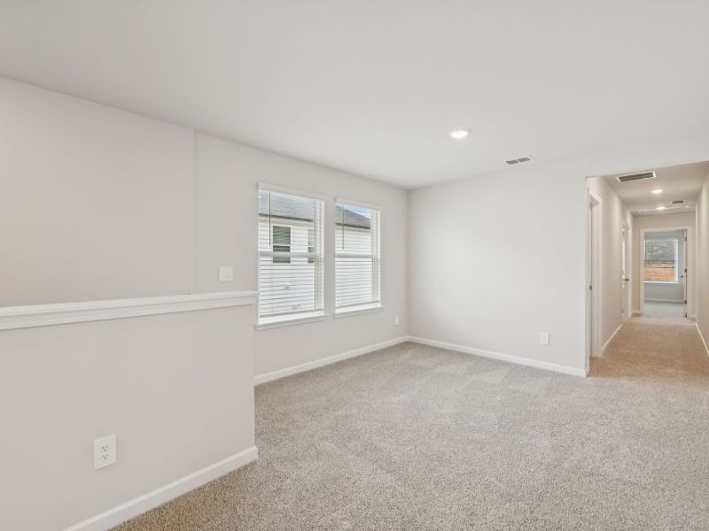 Spacious, unfurnished interior of a new home in Marshburn Landing - Bungalow Series, Wendell (Image 18).