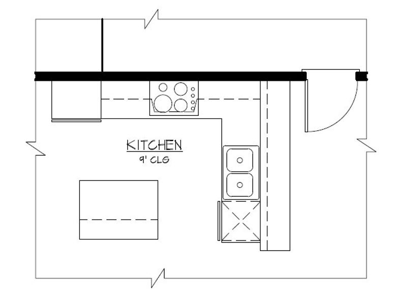 Optional Deluxe Kitchen