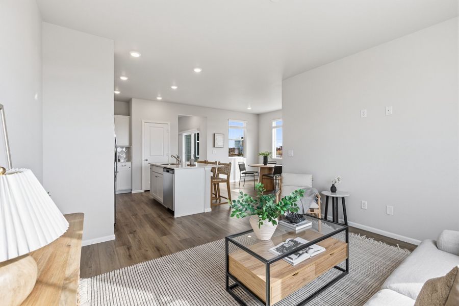 Furnished interior view inside a new home in Windler, Aurora (Image 10).
