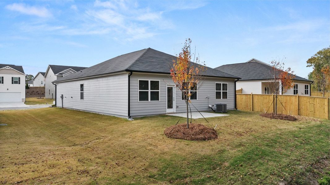 Exterior details and patio area of a home in WillowBrook, Bethlehem (Image 4). Exterior details and patio area of a home in WillowBrook, Bethlehem (Image 4).
