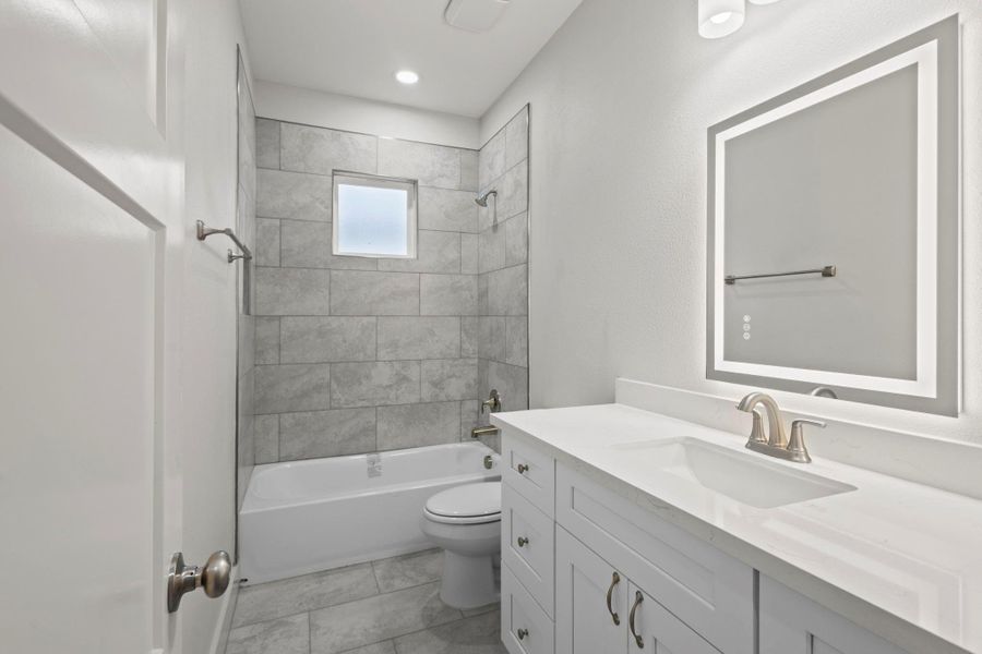 Furnished interior view inside a new home in , Nederland (Image 17). Furnished interior view inside a new home in , Nederland (Image 17).