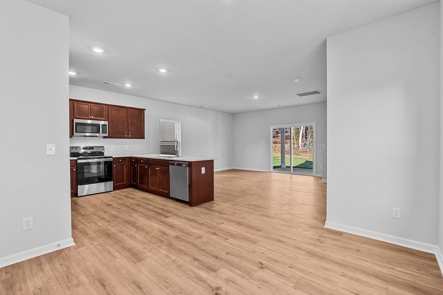 Furnished interior view inside a new home in Hanes Lake, Winston-Salem (Image 6).