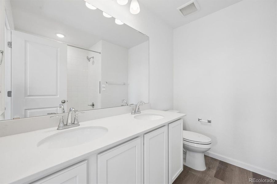 Furnished interior view inside a new home in , Brighton (Image 11). Furnished interior view inside a new home in , Brighton (Image 11).