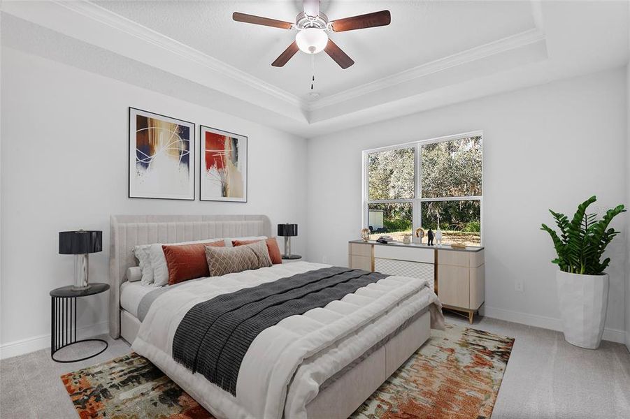 Furnished interior view inside a new home in , Sanford (Image 4). Furnished interior view inside a new home in , Sanford (Image 4).