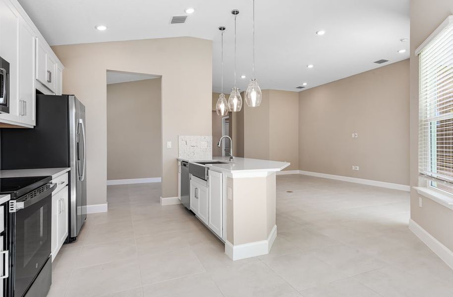 Representative furnished interior of a home built from the Antilla by Taylor Morrison in Colbert Landings, Palm Coast (Image 6).